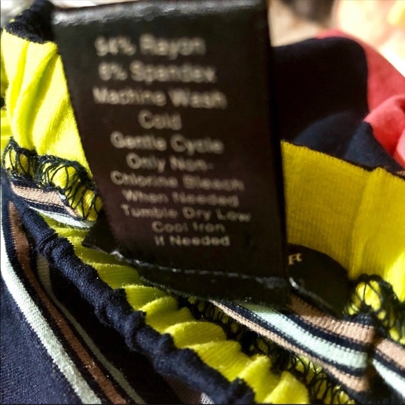 Ann Taylor Striped Tube Maxi Long dress - Picture 8 of 10